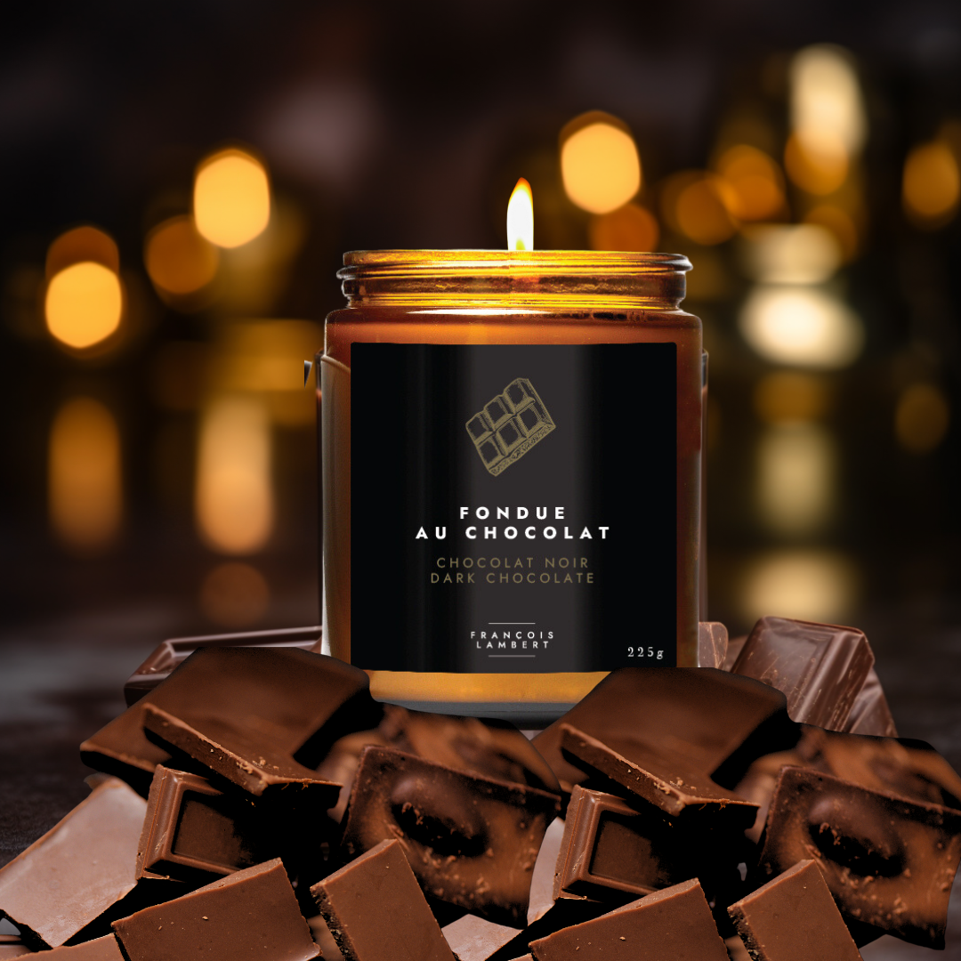 🍫 Chocolate Fondue Candle - Gourmet and Comforting Atmosphere –