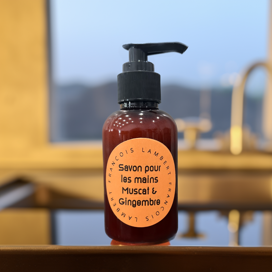 Hand soap - Muscat and Ginger  The François Lambert soap factory –