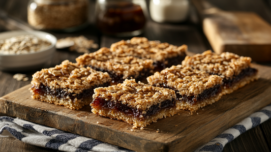 carrés aux dattes avec sucre d'érable