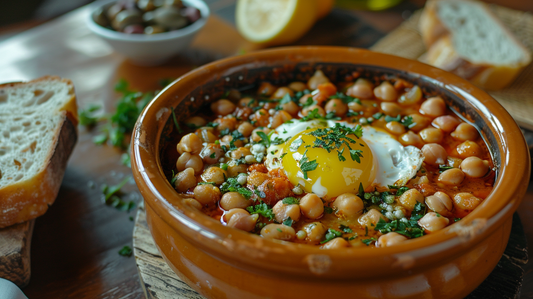 Lablabi Tunisien : Ragoût de Pois Chiches Épicé et Réconfortant