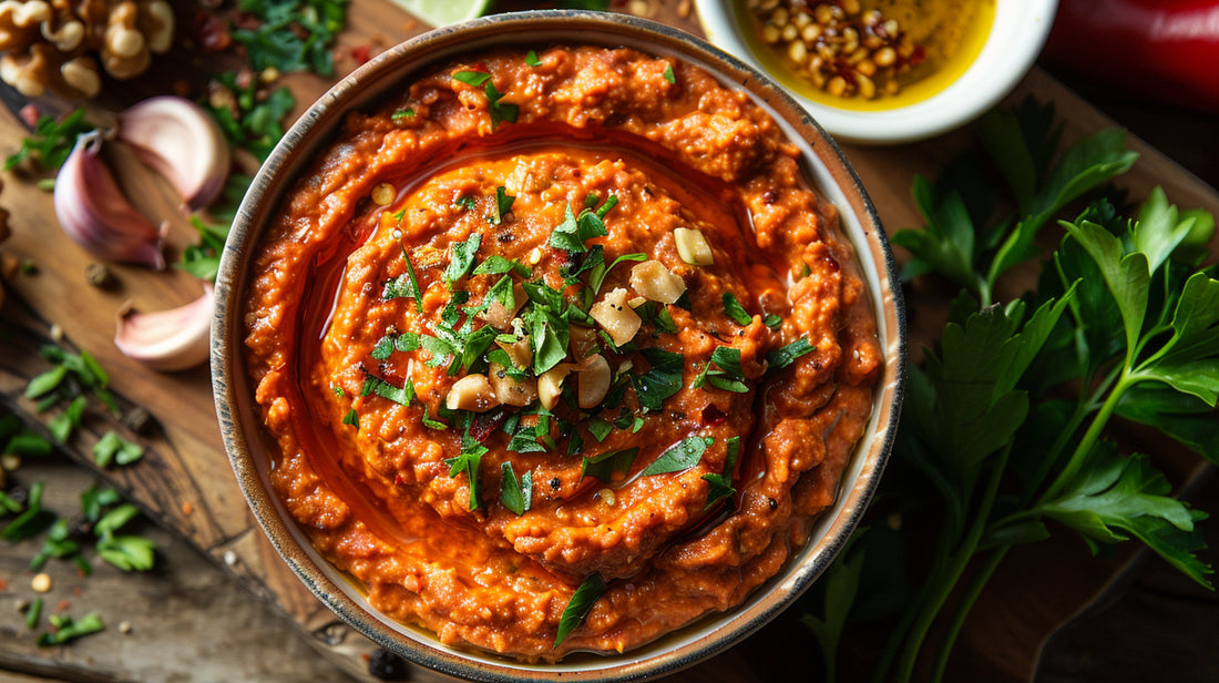 Muhammara : La Trempette Syrienne Riche en Saveurs